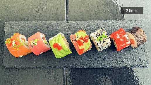 sushi opskrift